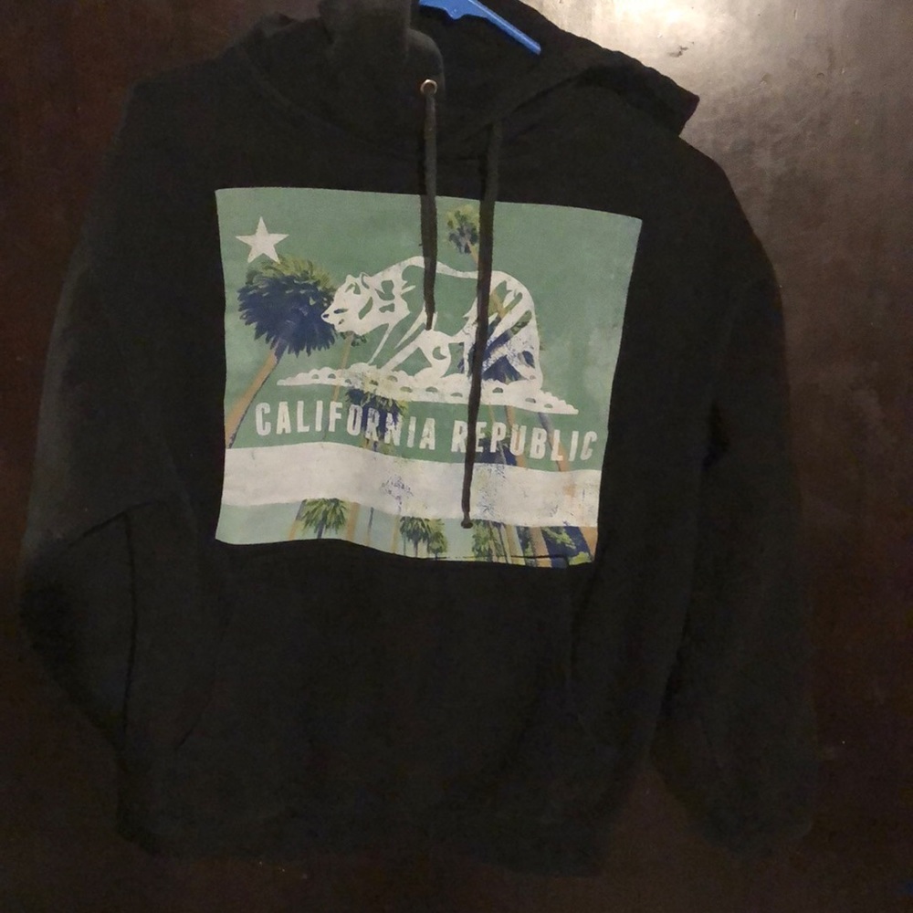 Juniors black hoodie